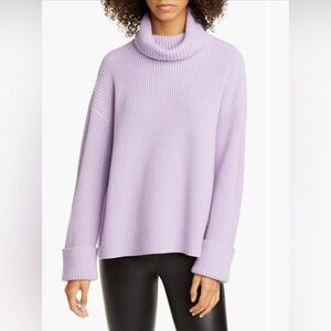 Alice + Olivia Lavender Turtleneck Sweater